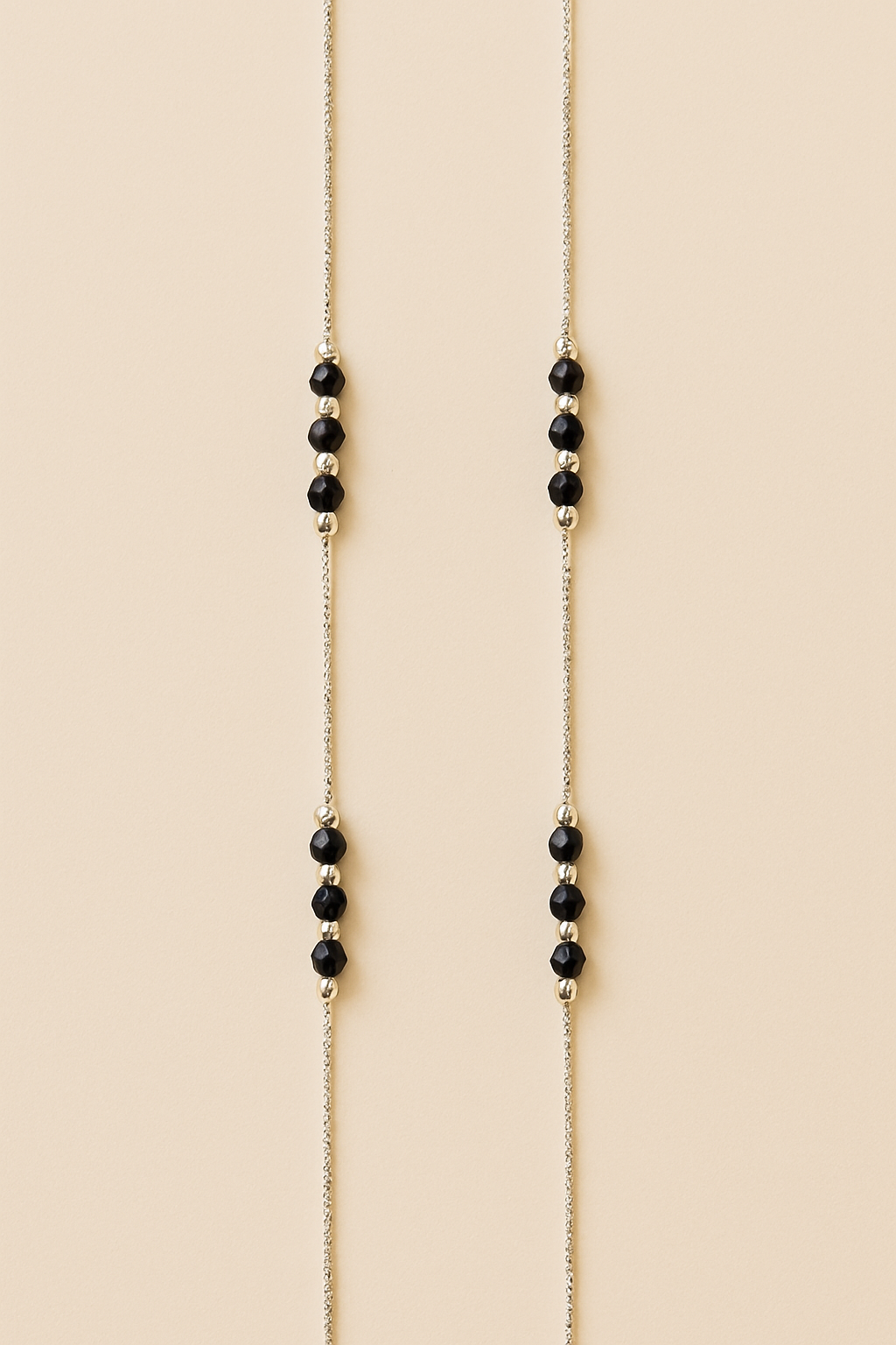 Noor – 925 Silver Dual Nazariya Anklet Set