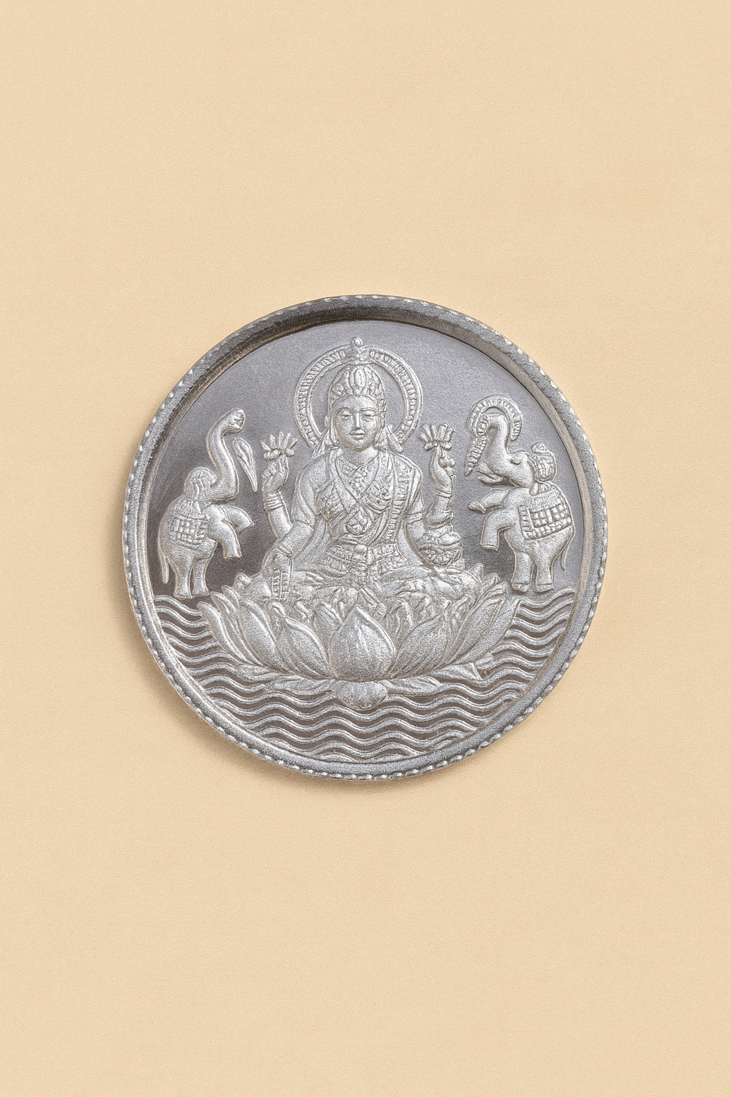 1 Gram Lakshmi Silver Coin (Pack of 2)