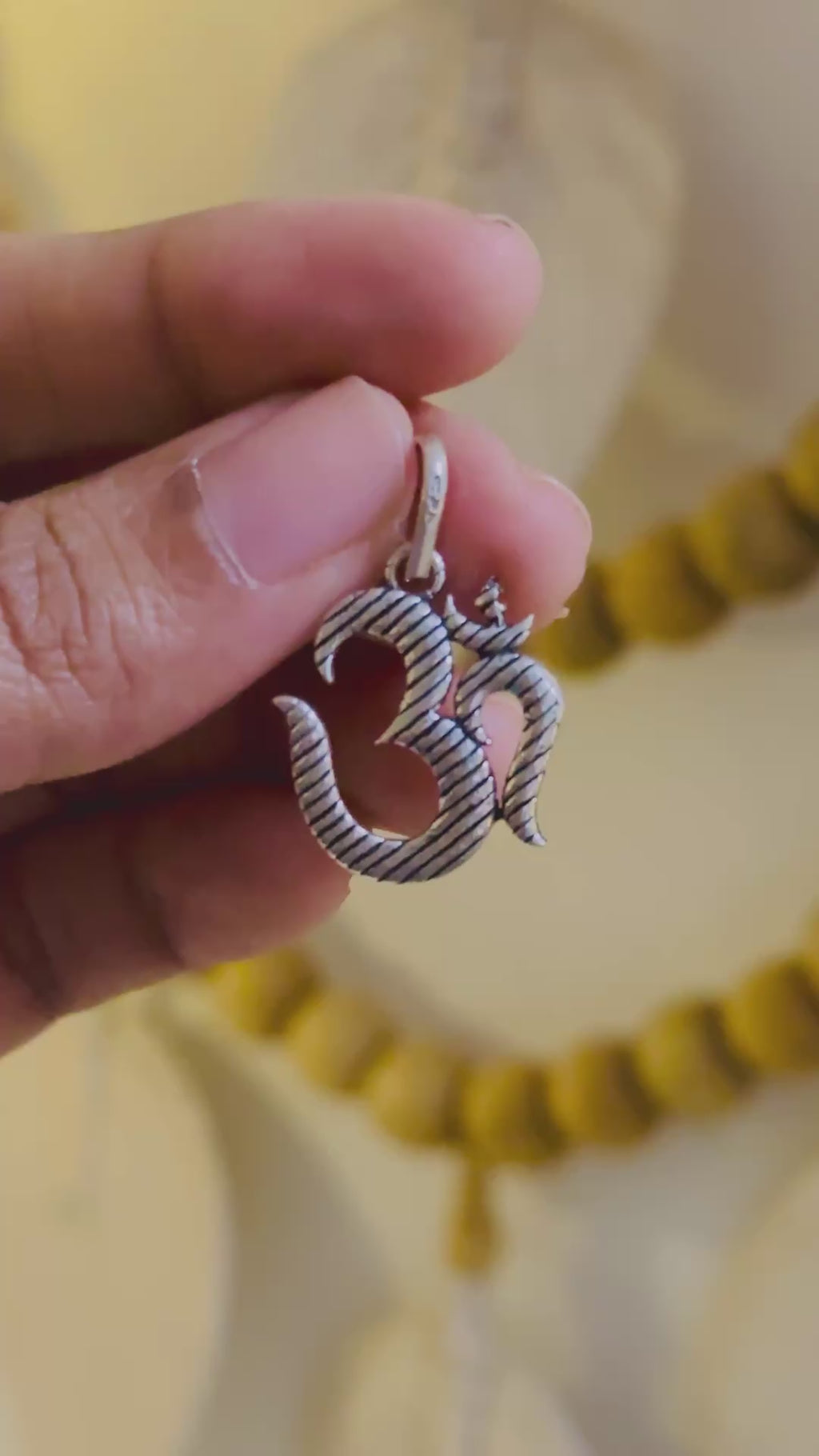 Om Pendant 925 Silver